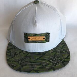 Official white & green adjustable trucker hat